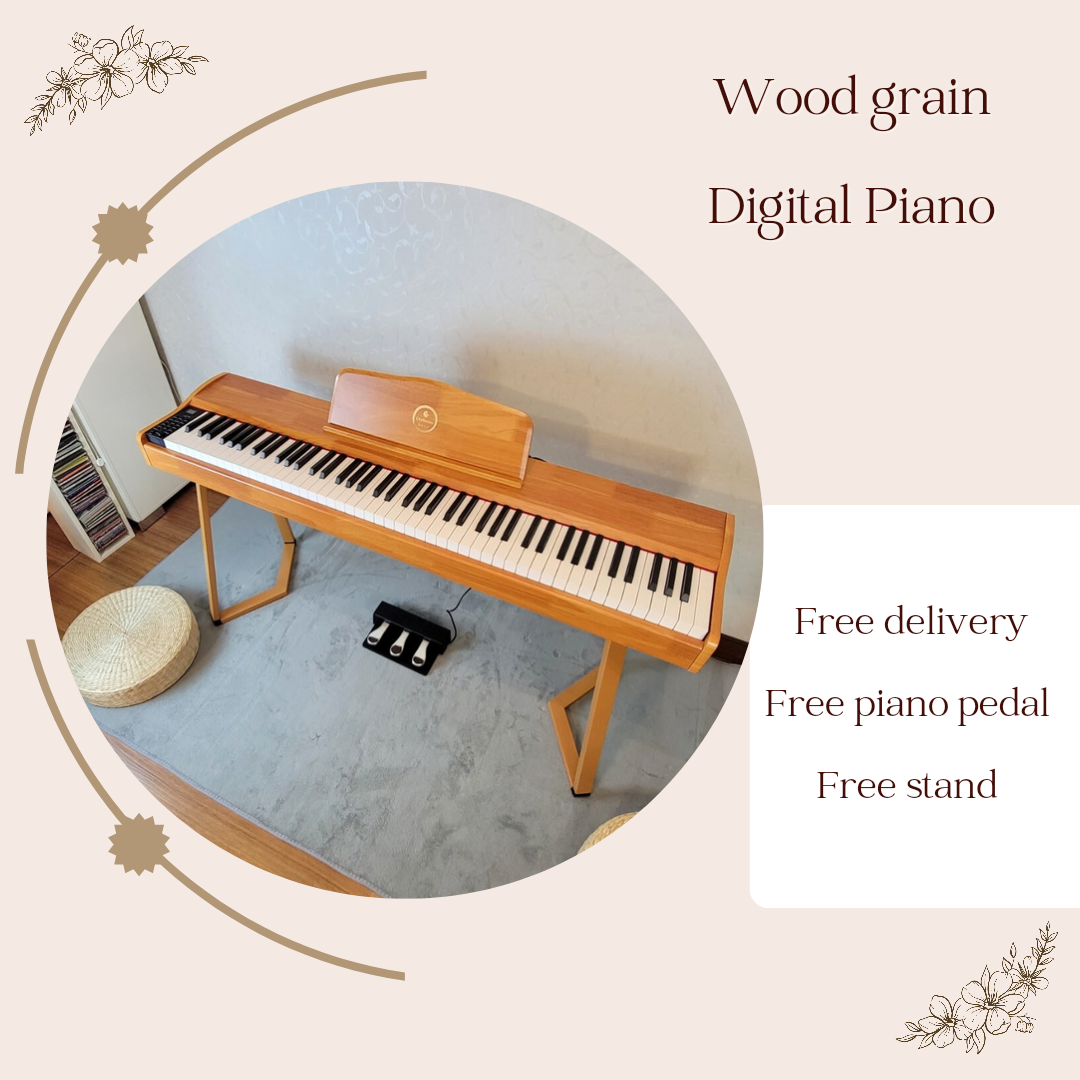 【重鎚鍵電子琴 】 【Vintage Style Digital Piano】