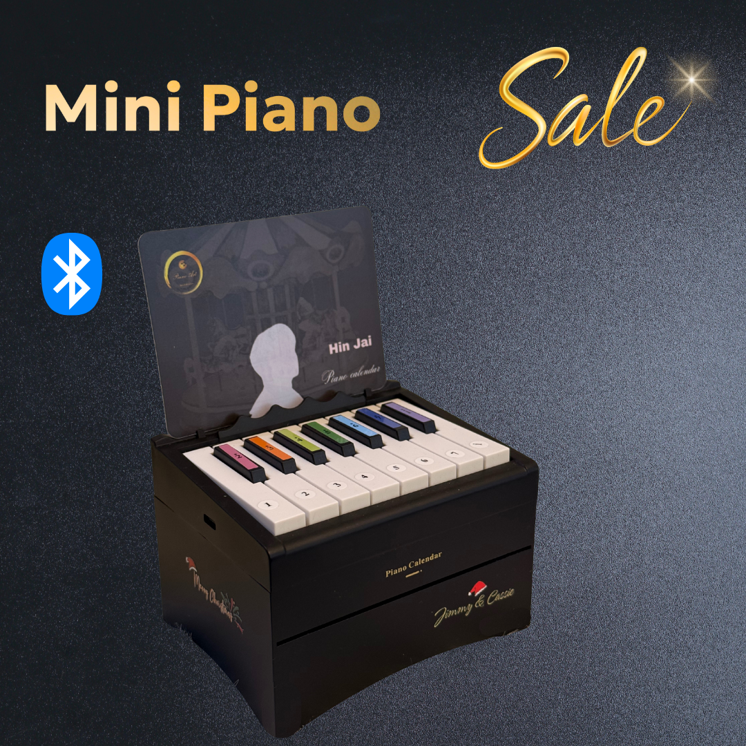 日曆小琴仔 - 藍牙款2025 Mini Piano 【迷你小鋼琴】