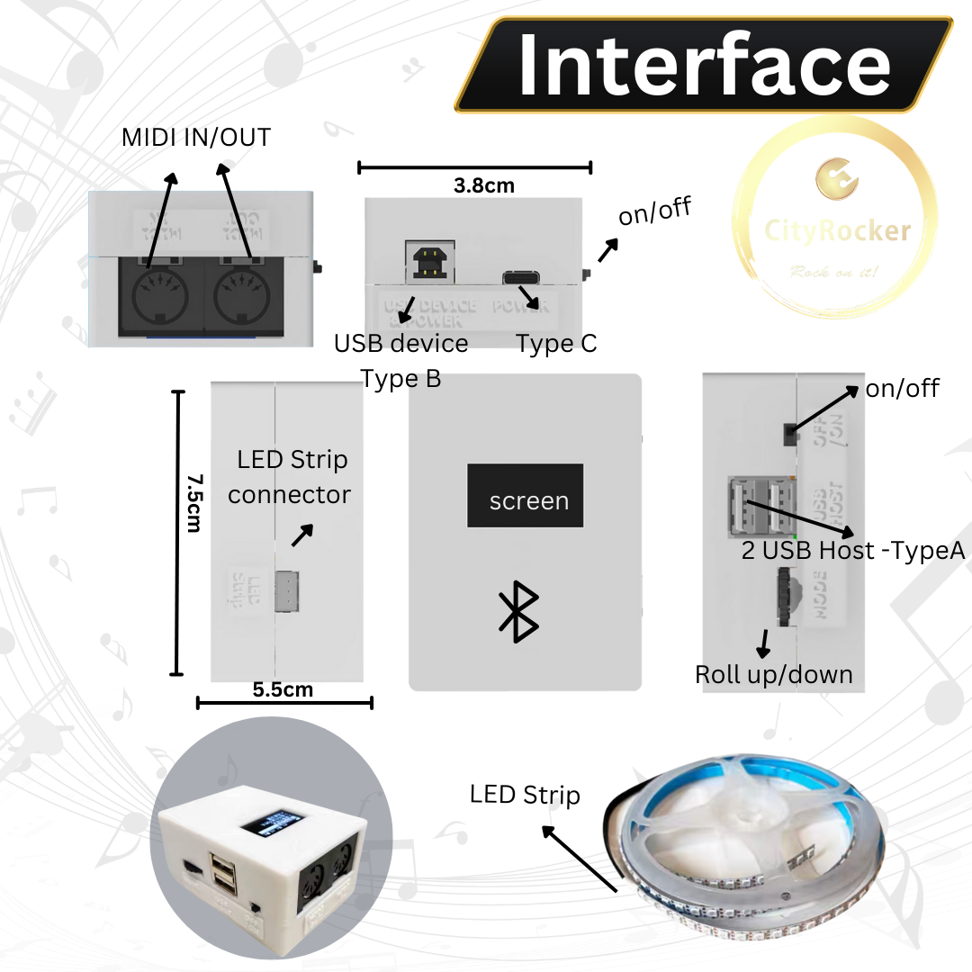 彈奏時會發光的琴鍵"Digital Piano Light Box"